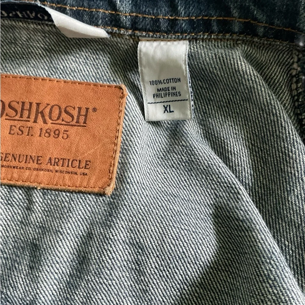 Vintage OshKosh denim jacket size L